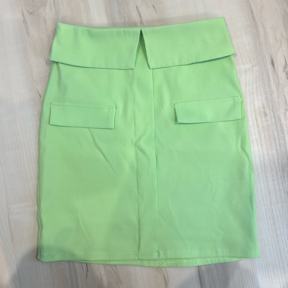 ASOS green skirt